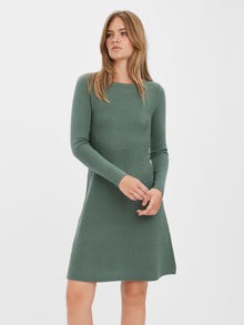 Vero Moda VMNANCY Kort kjole -Laurel Wreath - 10254807