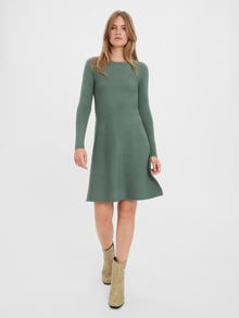 Vero Moda VMNANCY Kort klänning -Laurel Wreath - 10254807