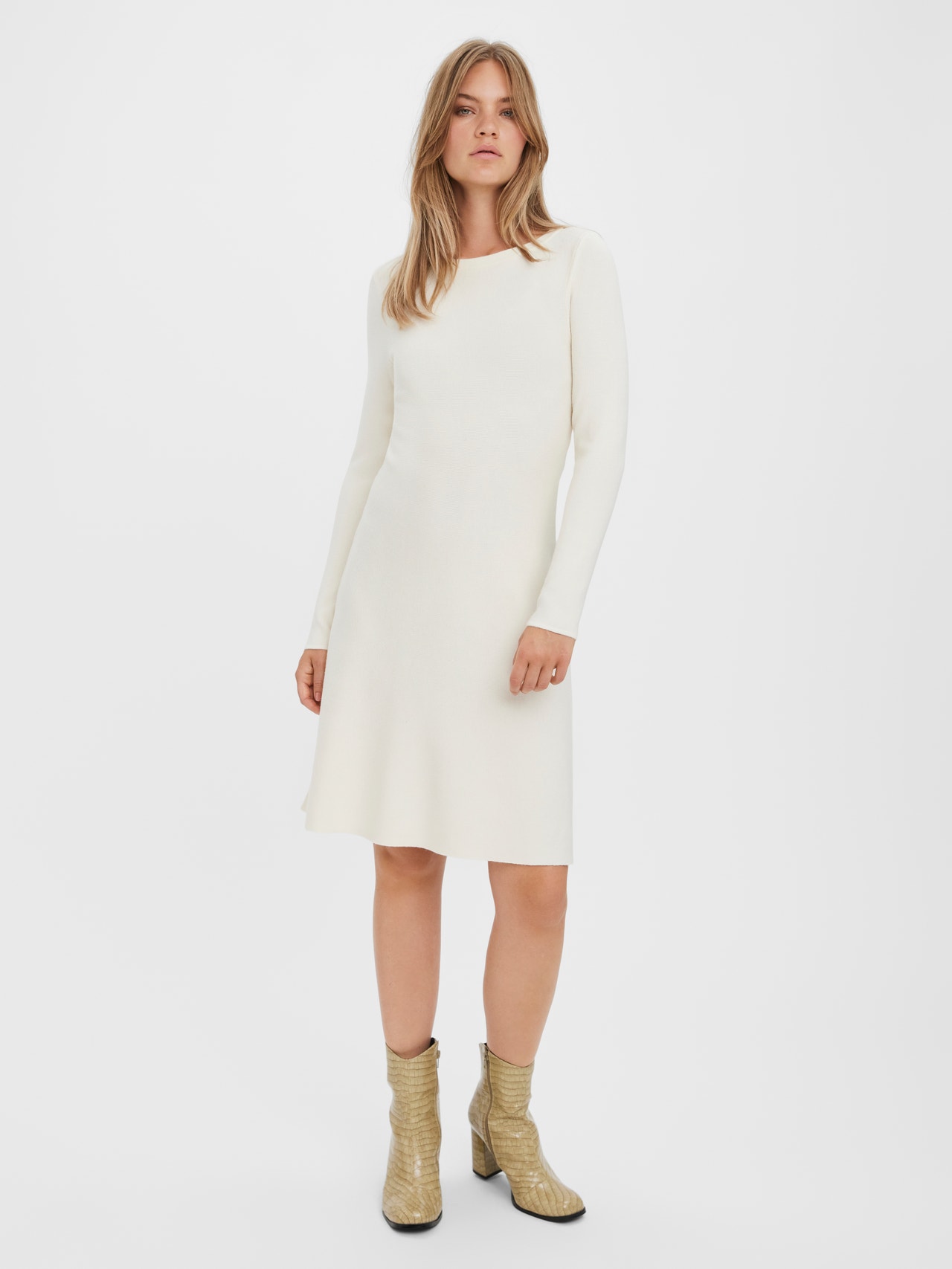 Vero Moda VMNANCY Kort kjole -Birch - 10254807
