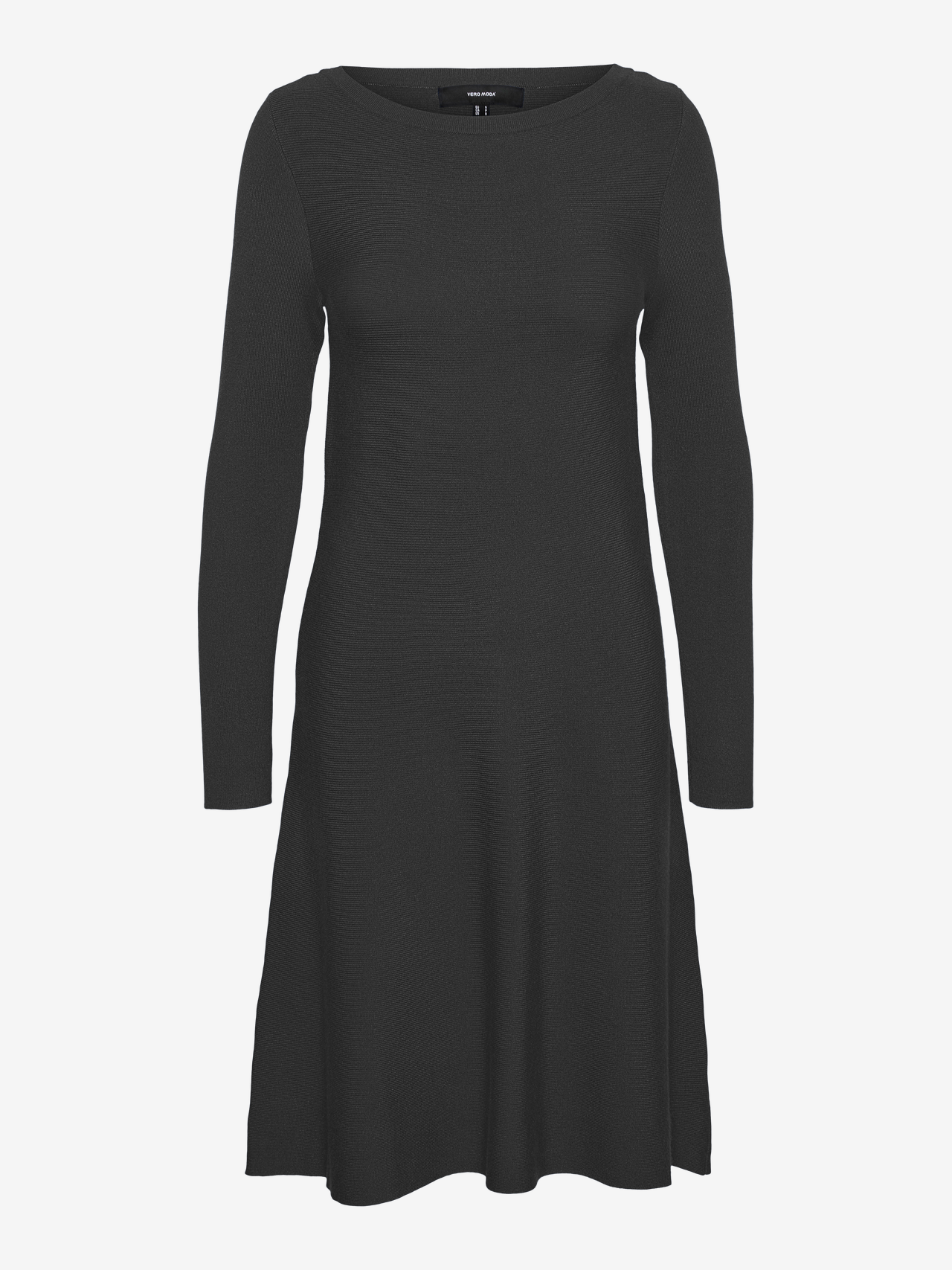 Vero Moda VMNANCY Midikleid -Dark Grey Melange - 10254807