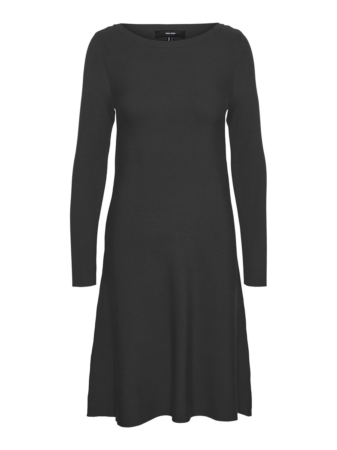 Vero Moda VMNANCY Short dress -Dark Grey Melange - 10254807