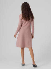 Vero Moda VMNANCY Kort kjole -Woodrose - 10254807