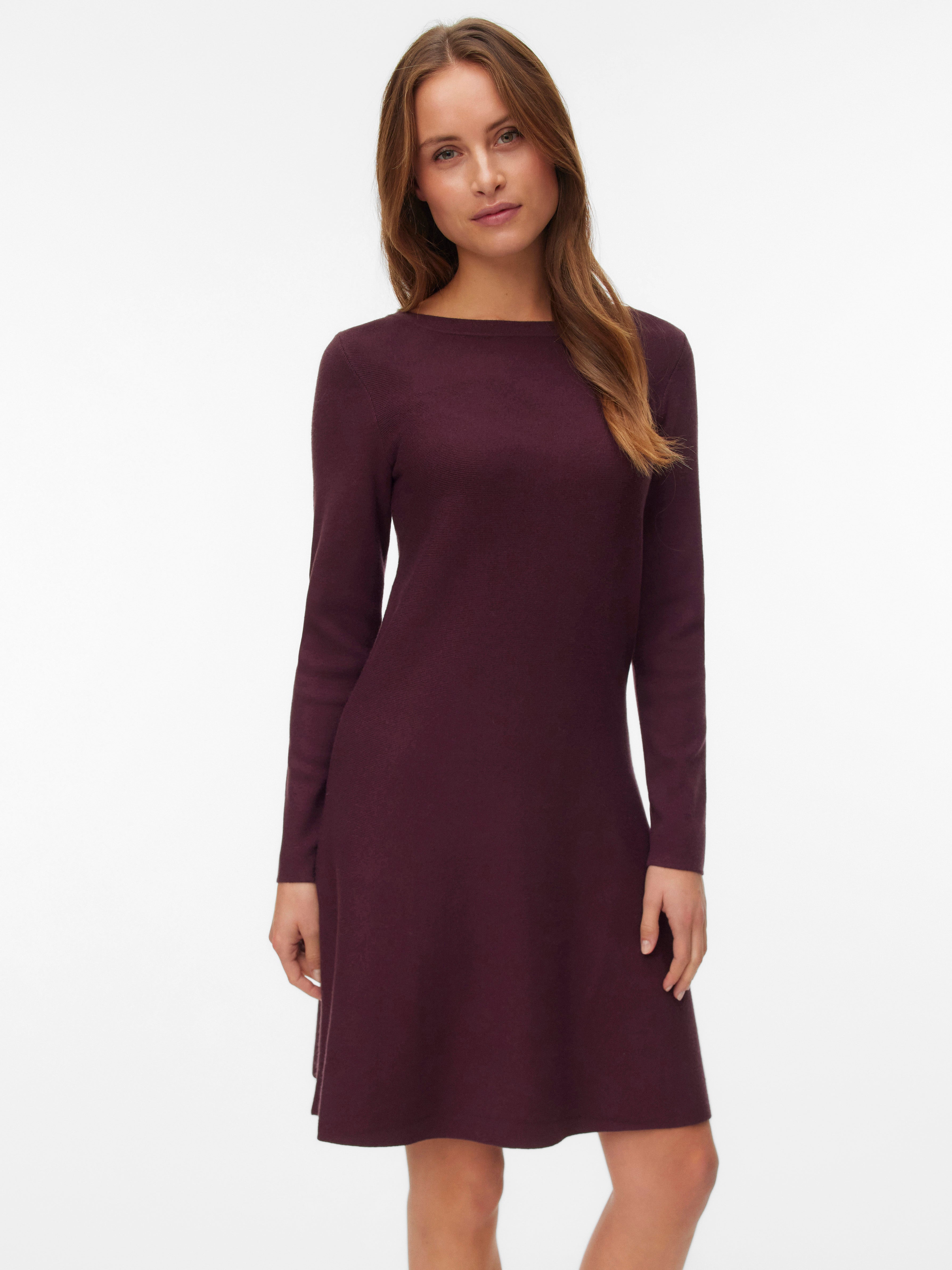 VMNANCY Short dress Dark Purple Vero Moda® - Main Image