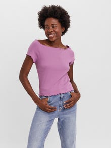 Vero Moda VMLUCINDA Top -Mulberry - 10254995