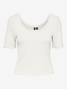 Vero Moda VMPOLLY Top -Snow White - 10254997