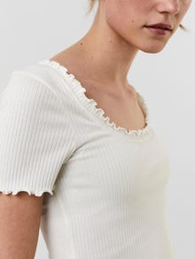 Vero Moda VMPOLLY Top -Snow White - 10254997