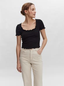 Vero Moda VMPOLLY Vrh -Black - 10254997