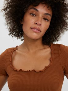 Vero Moda VMPOLLY Top -Mocha Bisque - 10254997