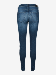 Vero Moda VMLUX Slim Fit Jeans -Dark Blue Denim - 10255013