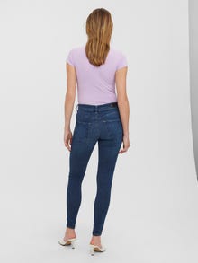 Vero Moda VMLUX Slim Fit Jeans -Dark Blue Denim - 10255013