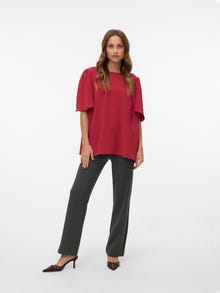 Vero Moda VMZAMIRA Mittlere Taille Hose -Peat - 10255128