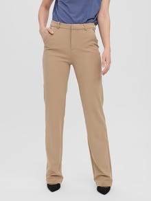 Vero Moda VMZAMIRA Cintura media Pantalones -Silver Mink - 10255128