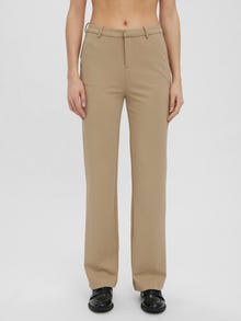 Vero Moda VMZAMIRA Cintura media Pantalones -Silver Mink - 10255128