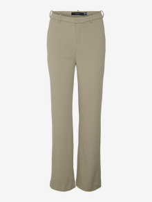 Vero Moda VMZAMIRA Mid waist Trousers -Laurel Oak - 10255128