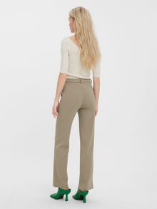 Vero Moda VMZAMIRA Mid waist Trousers -Laurel Oak - 10255128