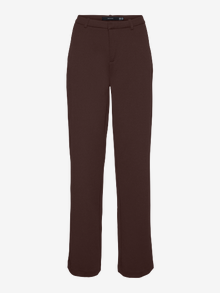 Vero Moda VMZAMIRA Mellemhøj talje Bukser -Coffee Bean - 10255128