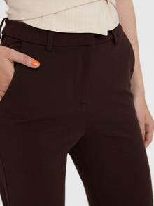 Vero Moda VMZAMIRA Mellemhøj talje Bukser -Coffee Bean - 10255128
