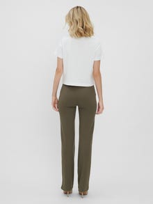 Vero Moda VMZAMIRA Mid waist Trousers -Tarmac - 10255128