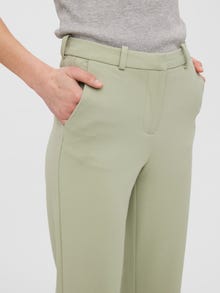 Vero Moda VMZAMIRA Mid waist Trousers -Desert Sage - 10255128