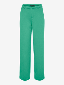 Vero Moda VMZAMIRA Mellemhøj talje Bukser -Holly Green - 10255128