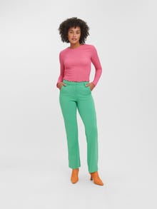 Vero Moda VMZAMIRA Mellemhøj talje Bukser -Holly Green - 10255128