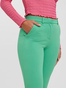 Vero Moda VMZAMIRA Mellemhøj talje Bukser -Holly Green - 10255128