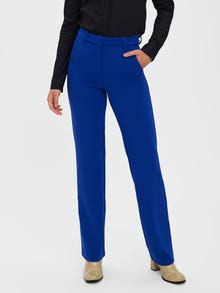 Vero Moda VMZAMIRA Mid waist Trousers -Sodalite Blue - 10255128