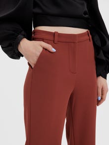 Vero Moda VMZAMIRA Mid waist Trousers -Henna - 10255128