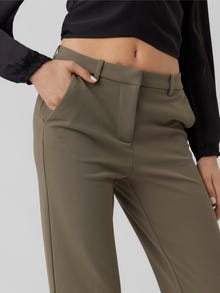 Vero Moda VMZAMIRA Mid waist Trousers -Bungee Cord - 10255128