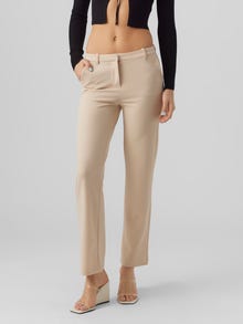Vero Moda VMZAMIRA Normaali vyötärö Housut -Cement - 10255128