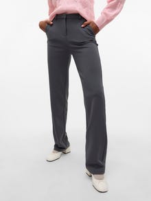 Vero Moda VMZAMIRA Mid waist Broek -Grey Pinstripe - 10255128
