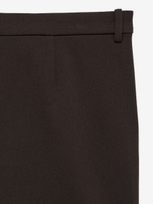 Vero Moda VMZAMIRA Mittlere Taille Hose -Chocolate Torte - 10255128