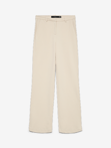 Vero Moda VMZAMIRA Taille moyenne Pantalons -Pumice Stone - 10255128