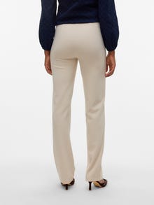 Vero Moda VMZAMIRA Taille moyenne Pantalons -Pumice Stone - 10255128