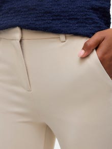 Vero Moda VMZAMIRA Taille moyenne Pantalons -Pumice Stone - 10255128