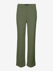 Vero Moda VMZAMIRA Middels høy midje Bukser -Olivine - 10255128