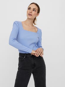 Vero Moda VMNATASHA T-Shirt -Grapemist - 10255383