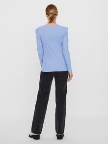 Vero Moda VMNATASHA T-Shirt -Grapemist - 10255383