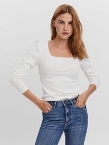 Vero Moda VMNATASHA T-Shirt -Bright White - 10255383