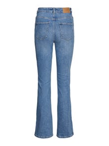Vero Moda VMSELMA Hohe Taille Ausgestellt Jeans -Light Blue Denim - 10255684