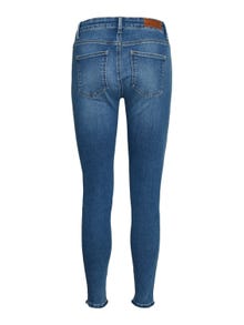 Vero Moda VMPEACH Taille moyenne Skinny Fit Jeans -Medium Blue Denim - 10255750