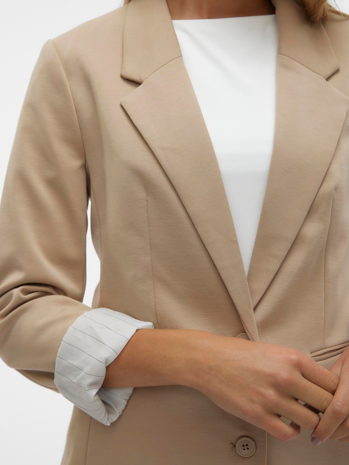 Light tan blazer outlet womens