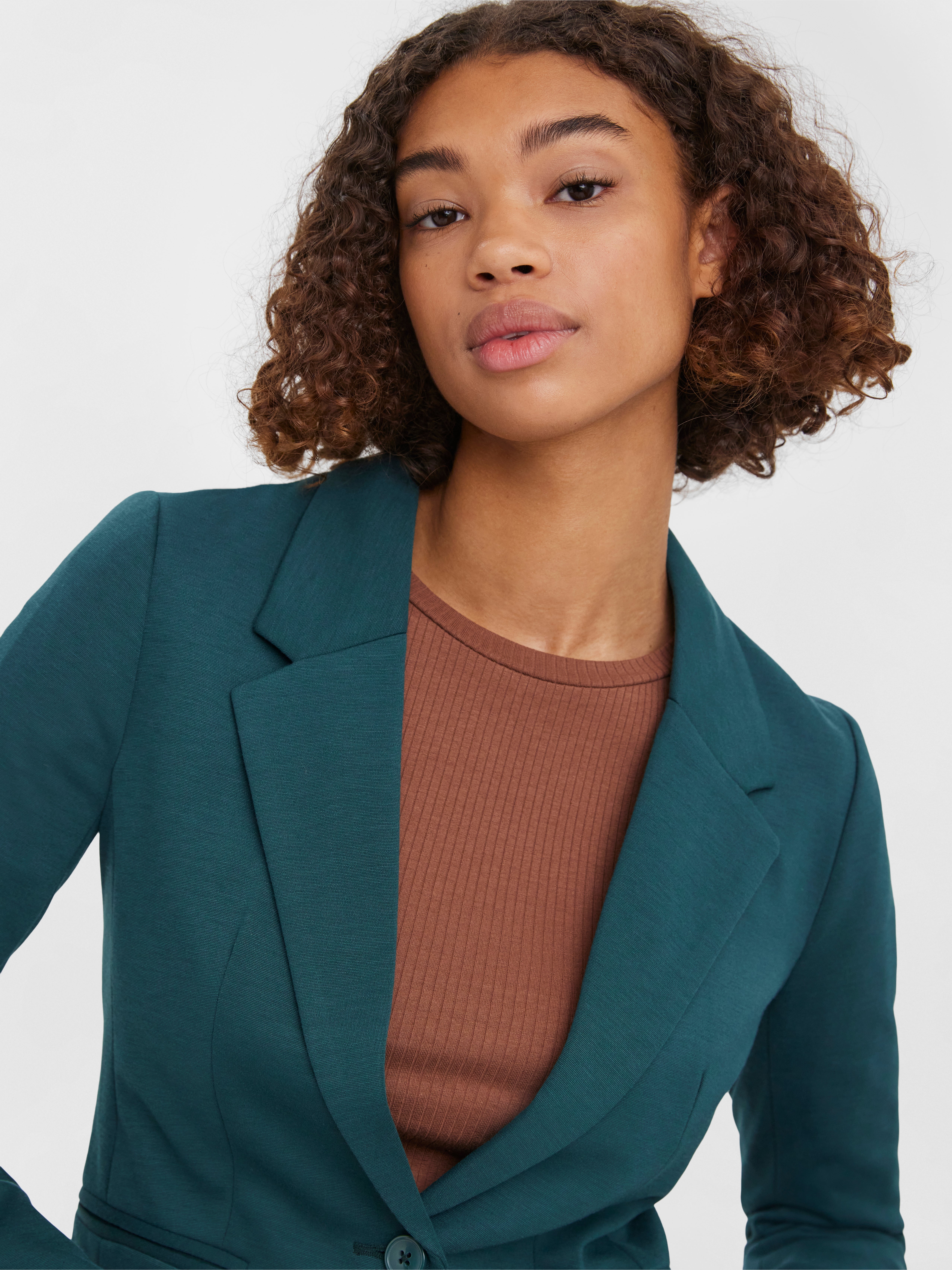 Dark green store blazer women