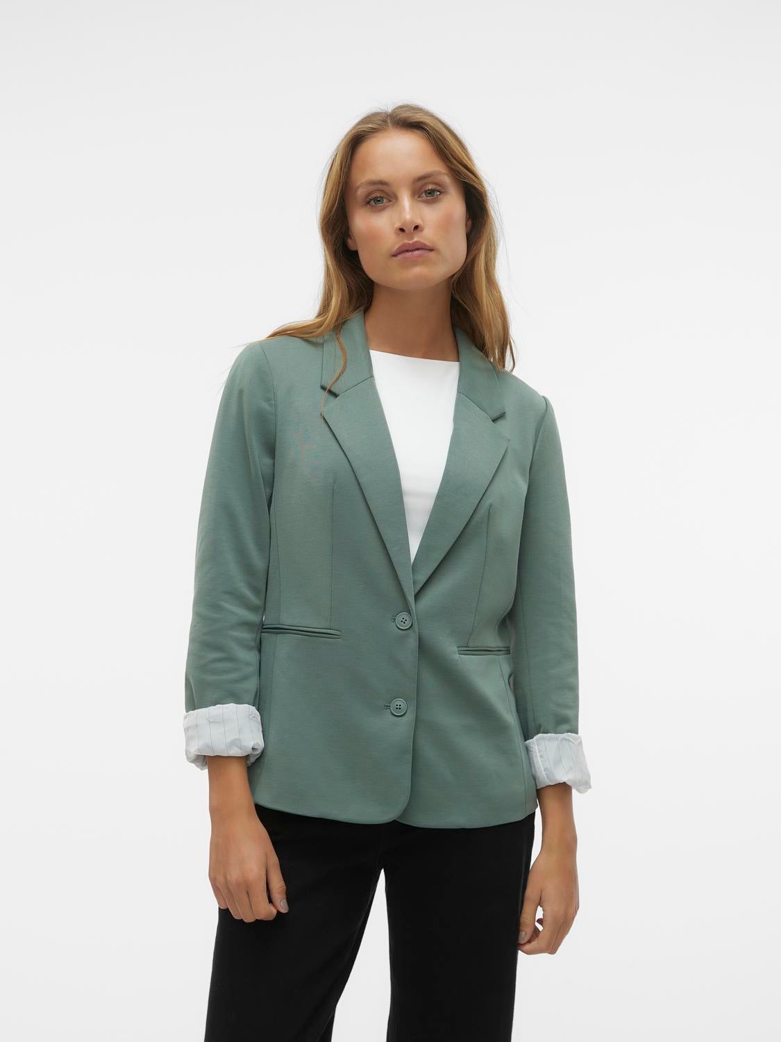 Vero moda contrast clearance trim envelope lapel jacket