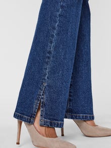 Vero Moda VMSELMA High rise Flared Fit Jeans -Medium Blue Denim - 10255841
