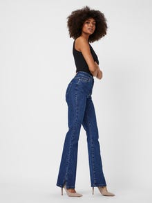Vero Moda VMSELMA High rise Flared Fit Jeans -Medium Blue Denim - 10255841