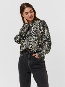 Vero Moda Tavapärane lõige Särk -Black - 10256226