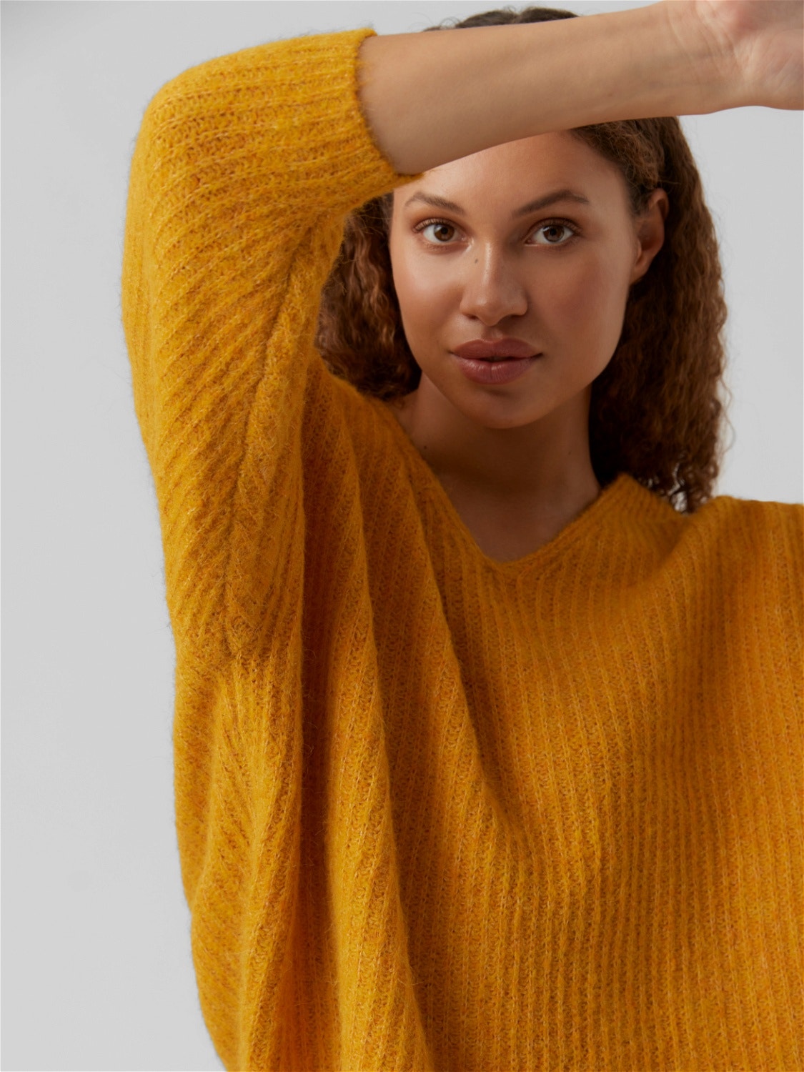 Vero Moda VMJULIE Sweter -Golden Yellow - 10256338