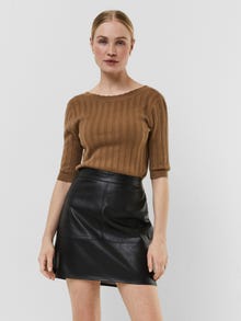 Vero Moda VMMINNA Pullover -Tigers Eye - 10256414