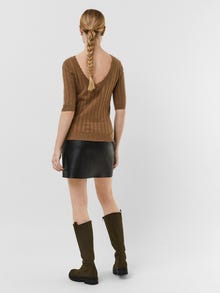 Vero Moda VMMINNA Pullover -Tigers Eye - 10256414